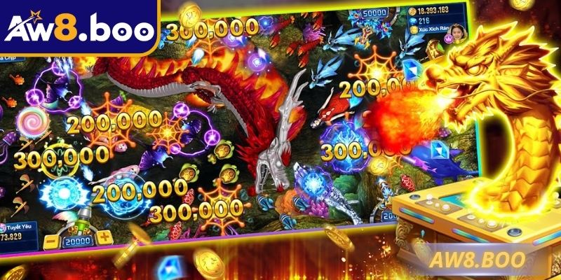 Bắn Cá Long Vương Trải Nghiệm Thú Vị Cùng AW8 Hấp Dẫn 2 3 bước thực hiện tham gia chơi bắn cá đơn giản